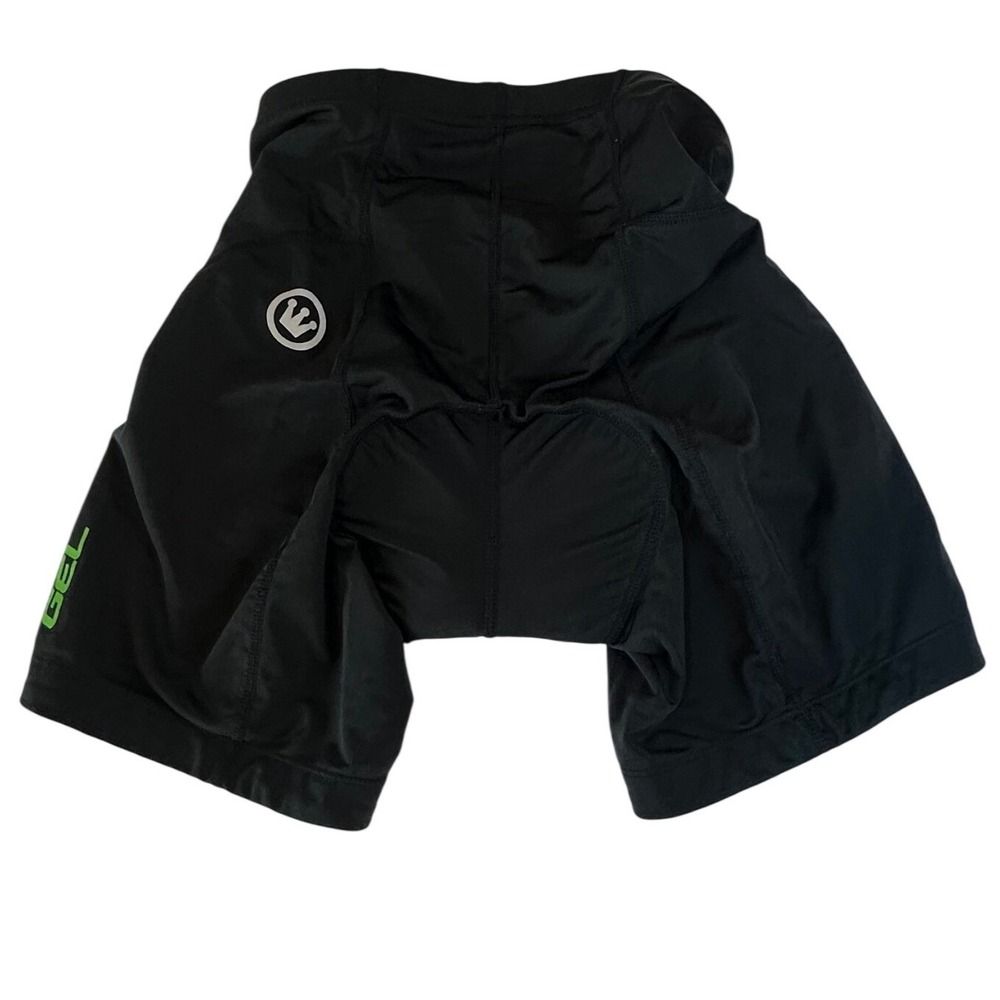 Canari Black Padded Gel Cycling Shorts Size Small Go Ride Have Fun Look Good